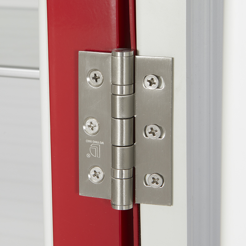 Gastro-Cool - Vintage Industries - Retro Midi koelkast Kingston - Rood - RC160 - 427001 - Hinge